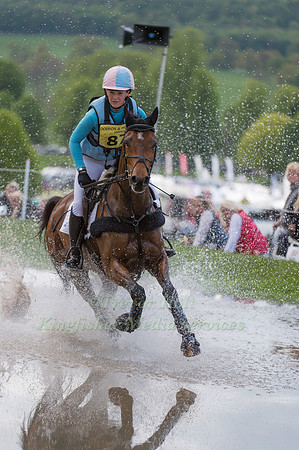 KATIE PRESTON (GBR) RIDING  TEMPLAR JUSTICE COMPETING IN THE CROSS COUNTRY PHASE OF THE  CIC THREE STAR COMPETITION AT THE  2017 DODSON AND HORRELL CHATSWORTH INTERNATIONAL HORSE TRIAL.