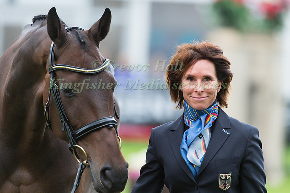 Bettina Hoy of Germany with Designer 10