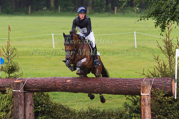 LUDWIG  SVENNERSTAL (SWE) AND STINGER TAKING PART IN THE CROSS COUNTRY PHASE OF THE  CCI THREE STAR COMPETITION AT THE 2017 EQUI-TREK BRAMHAM INTERNATIONAL HORSE TRIALS