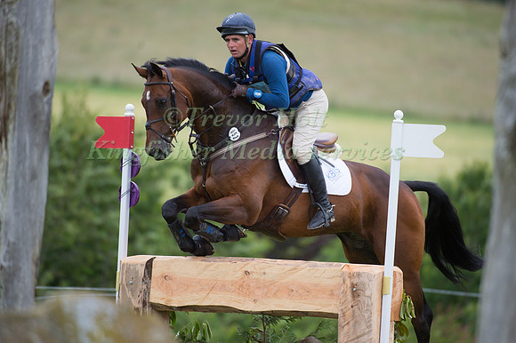 Andrew James (GBR) riding Cool Chica