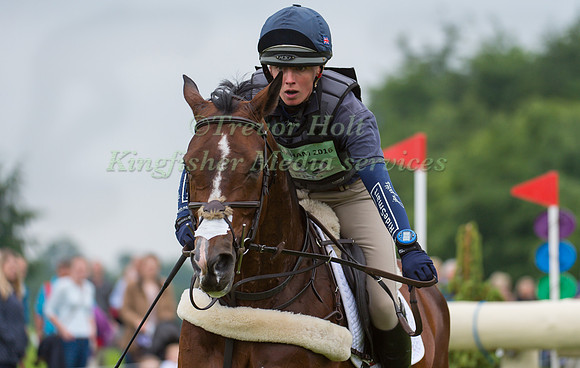 Flora Harris (GBR) riding Bayano