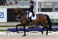 Dorothee Schneider (GER) and Santiago 221 taking part in the Prize of VUV - Vereinigte Unternehmerverbände Aachen Prix St. Georges CDI4*