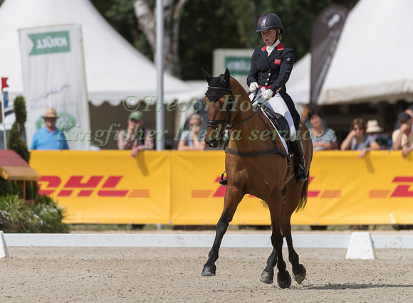 ROSALIND CANTER (GBR) AND ZENSHERA