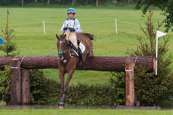 IZZY TAYLOR (GBR) AND FROG ROCK TAKING PART IN THE CROSS COUNTRY PHASE OF THE  CCI THREE STAR COMPETITION AT THE 2017 EQUI-TREK BRAMHAM INTERNATIONAL HORSE TRIALS