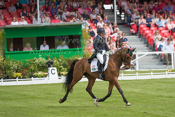 Bruce Davidson Jr of the United States of America riding The Apprentice