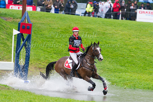 Patrizia Attinger of Switzerland riding Raumalpha