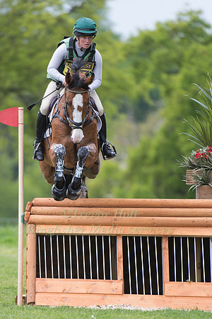 Sacha  Hourigan (IRL) Riding  Cleopatra II