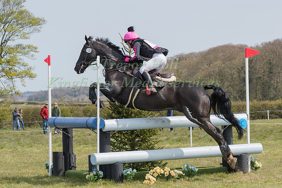 ASHLEY HARRISON RIDING ZEBEDEE IX