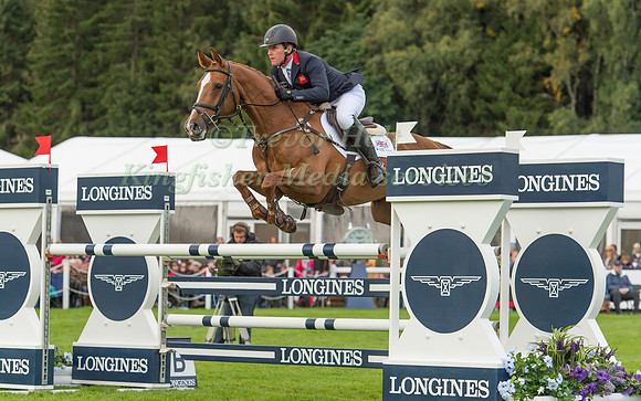 Oliver Townend of Great Britain riding Fenyas Elegance