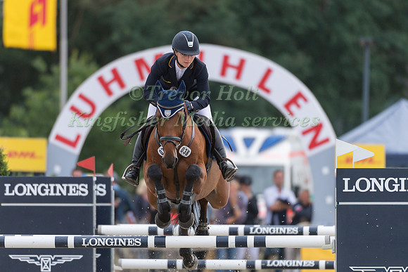 JULIA KRAJEWSKI (GER) AND SAMOURAI DU THOT