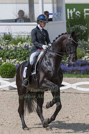 Charlotte Fry (GBR) and Glamourdale