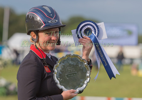 GEMMA TATTERSALL WINNER OF THE CCI-S4* COMPETITION