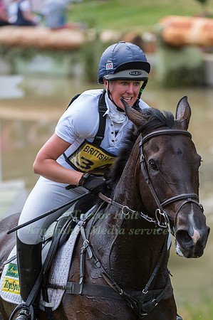 Nicola Wilson (GBR) riding Beltane Queen