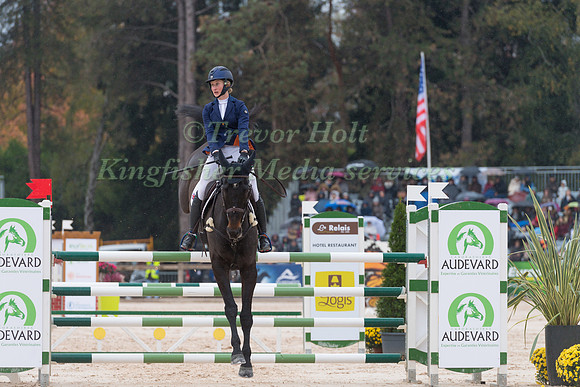 SIAN COLEMAN (GBR) AND KILROE HERO