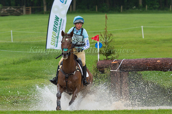 IZZY TAYLOR (GBR) AND FROG ROCK TAKING PART IN THE CROSS COUNTRY PHASE OF THE  CCI THREE STAR COMPETITION AT THE 2017 EQUI-TREK BRAMHAM INTERNATIONAL HORSE TRIALS