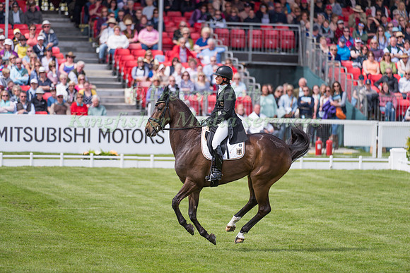 Bettina Hoy of Germany riding Designer 10