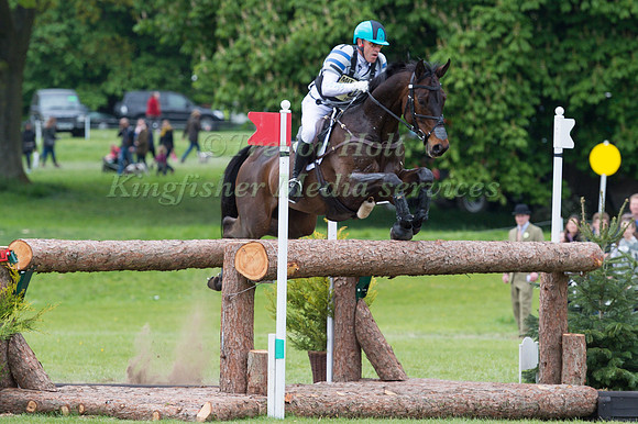Andrew Hoy (AUS) riding Rutherglen in the Cross Country phase of the 2017 Mitsubishi Motors  Badminton Horse Trials