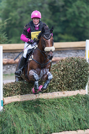 Victoria Bax (GBR) riding Crystal KA