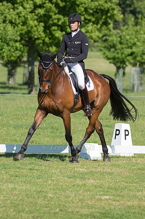 PAUL TAPNER (AUS) RIDING YOGI BEAR VIII IN THE DRESSAGE PHASE OF THE CICO THREE STAR AT THE 2017 HOUGHTON INTERNATIONAL HORSE TRIALS