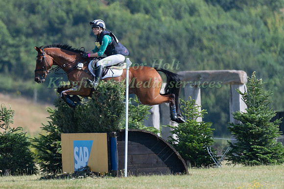 JULIA NORMAN (GBR) AND ARDEO BERLIN