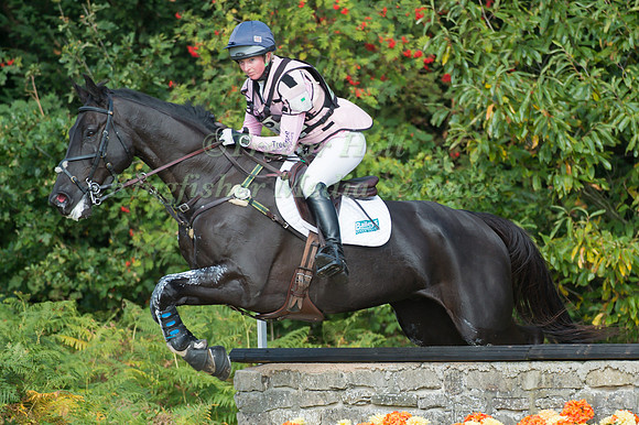 Georgie Spence of Great Britain riding  BILLY BALL
