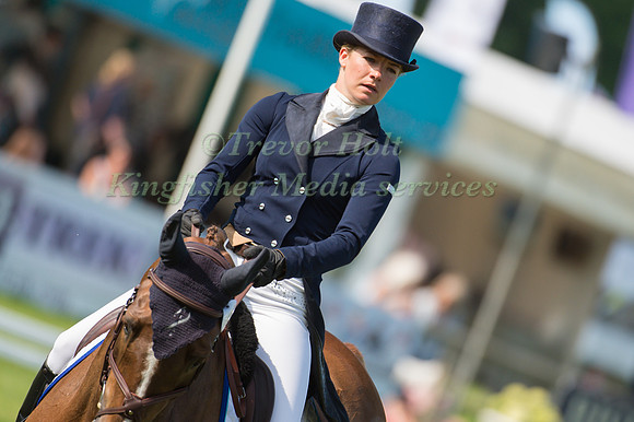 Olivia Craddock (GBR) riding Billy Liffy