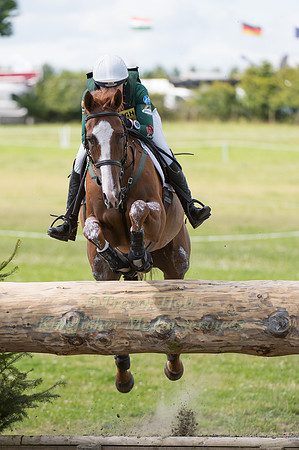 Aoife   Clark (IRL) riding Wasting Light