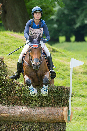 KATHERINE COLEMAN (USA) RIDING LONGWOOD TAKING PART IN THE CROSS COUNTRY PHASE OF THE CICO THREE STAR AT THE 2017 HOUGHTON INTERNATIONAL HORSE TRIALS