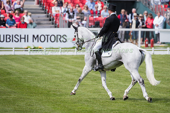 Harry Dzenis of Great Britain  riding Xam