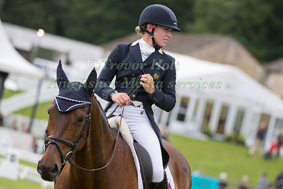 FRANKY REID-WARRILOW (GBR) AND DOLLEY WHISPER TAKING PART IN THE DRESSAGE PHASE OF THE  CIC THREE STAR COMPETITION AT THE 2017 EQUI-TREK BRAMHAM INTERNATIONAL HORSE TRIALS
