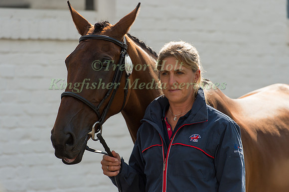 Kristina Cook (GBR) and Calvino II