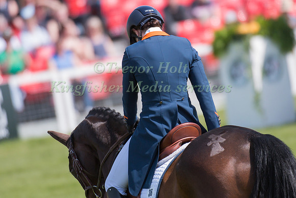 Alice Naber-Lozeman of Holland riding Harry Belafonte