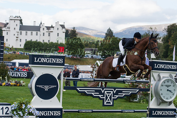 Sandra Auffarth of Germany riding Opgun Louvo