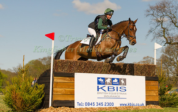 Susie Berry riding Olympic Expression