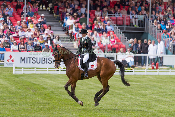 Hanne Wind Ramsgaard of Denmark riding Vestervangs Arami