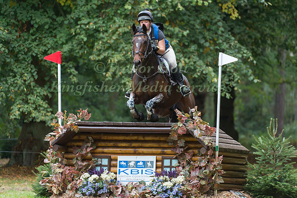 Katie Patrick of Great Britain riding  POP THE QUESTION II