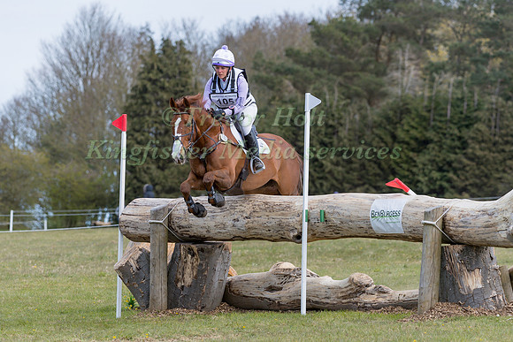 GEMMA TATTERSALL RIDING CHILLI KNIGHT