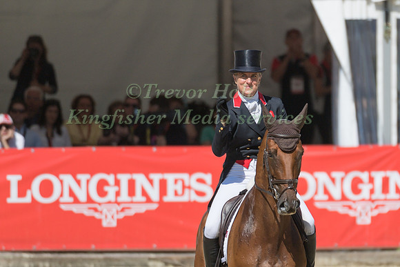 KRISTINA COOK (GBR) AND BILLY THE RED
