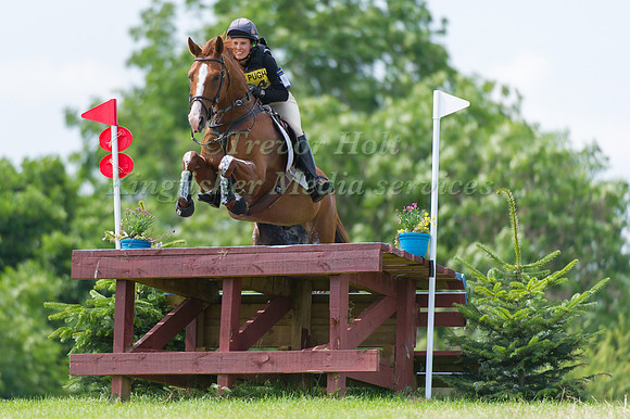 Polly Jackson and Papillon
