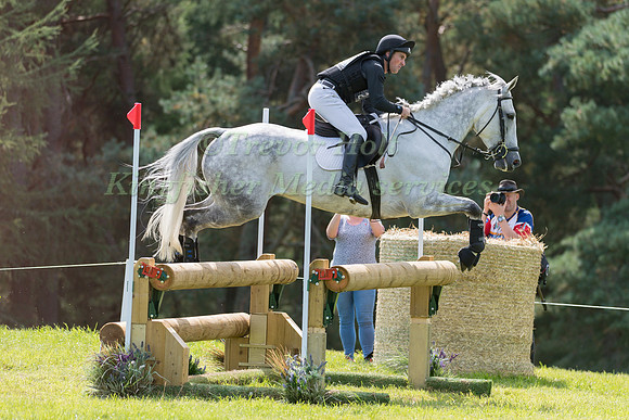 ANDREW DOWNES (GBR) AND JUST WILLIAM XX
