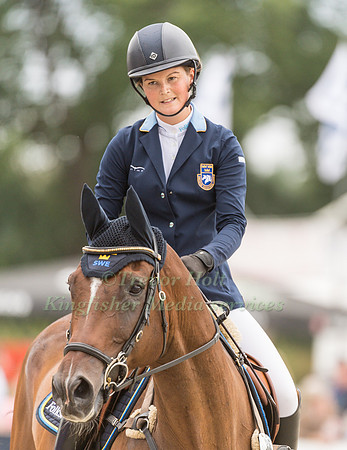 Malin Josefsson (SWE) and Golden Midnight