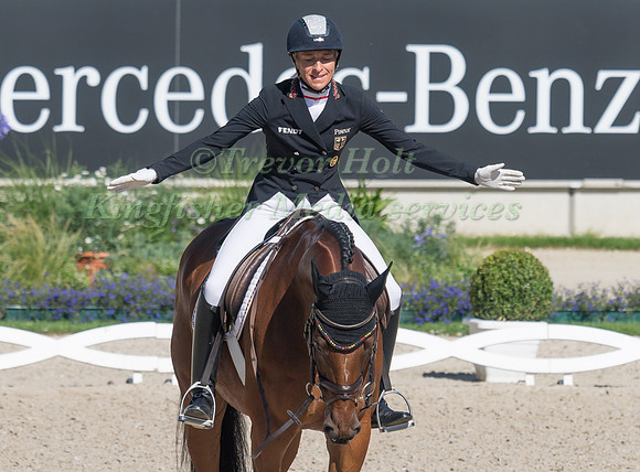 INGRID KLIMKE (GER) AND HORSEWARE HALE BOB