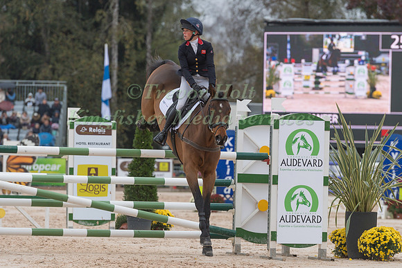ROSALIND CANTER (GBR) AND ZENSHERA