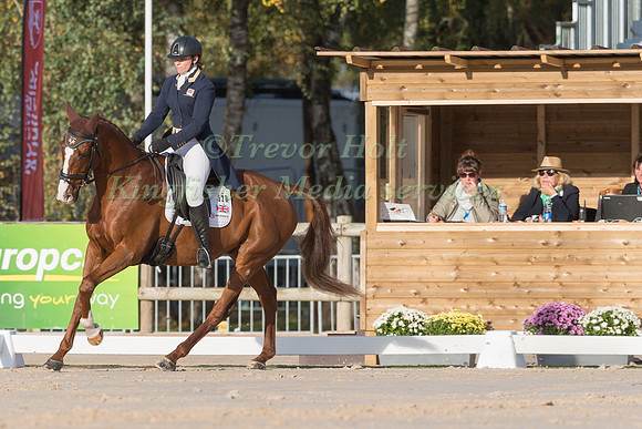 CHARLOTTE EAST (GBR) AND KING ALBERT