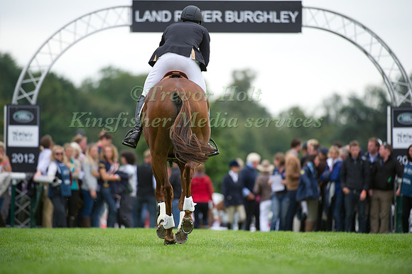 Jonathan Paget and Clifton Lush leave the Arena
