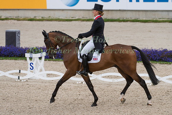 Kristina Cook (GBR) and Calvino II