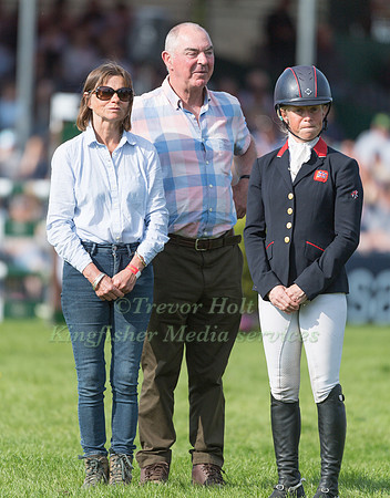 Ros Canter with owners Michelle and Archie Saul