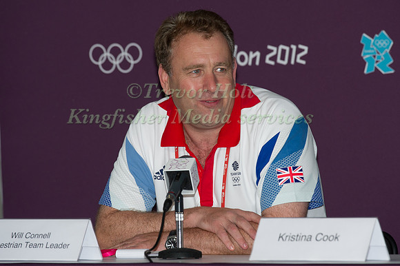 Will Connell Equestrian Team Leader at the Pre-Competition Press Conference