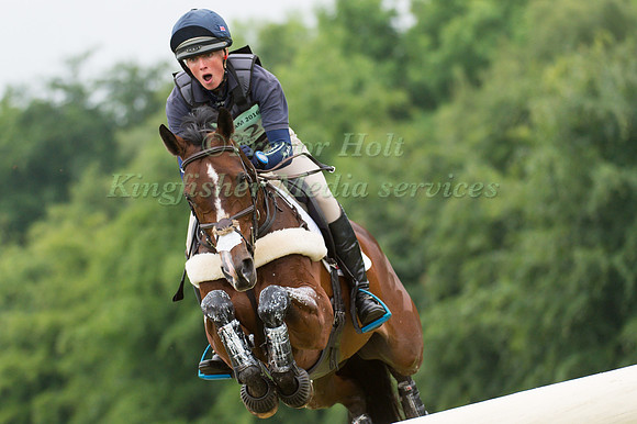 Flora Harris (GBR) riding BayanoF