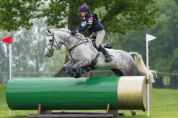 Emma  Freeman (GBR) riding  Lady Bounce